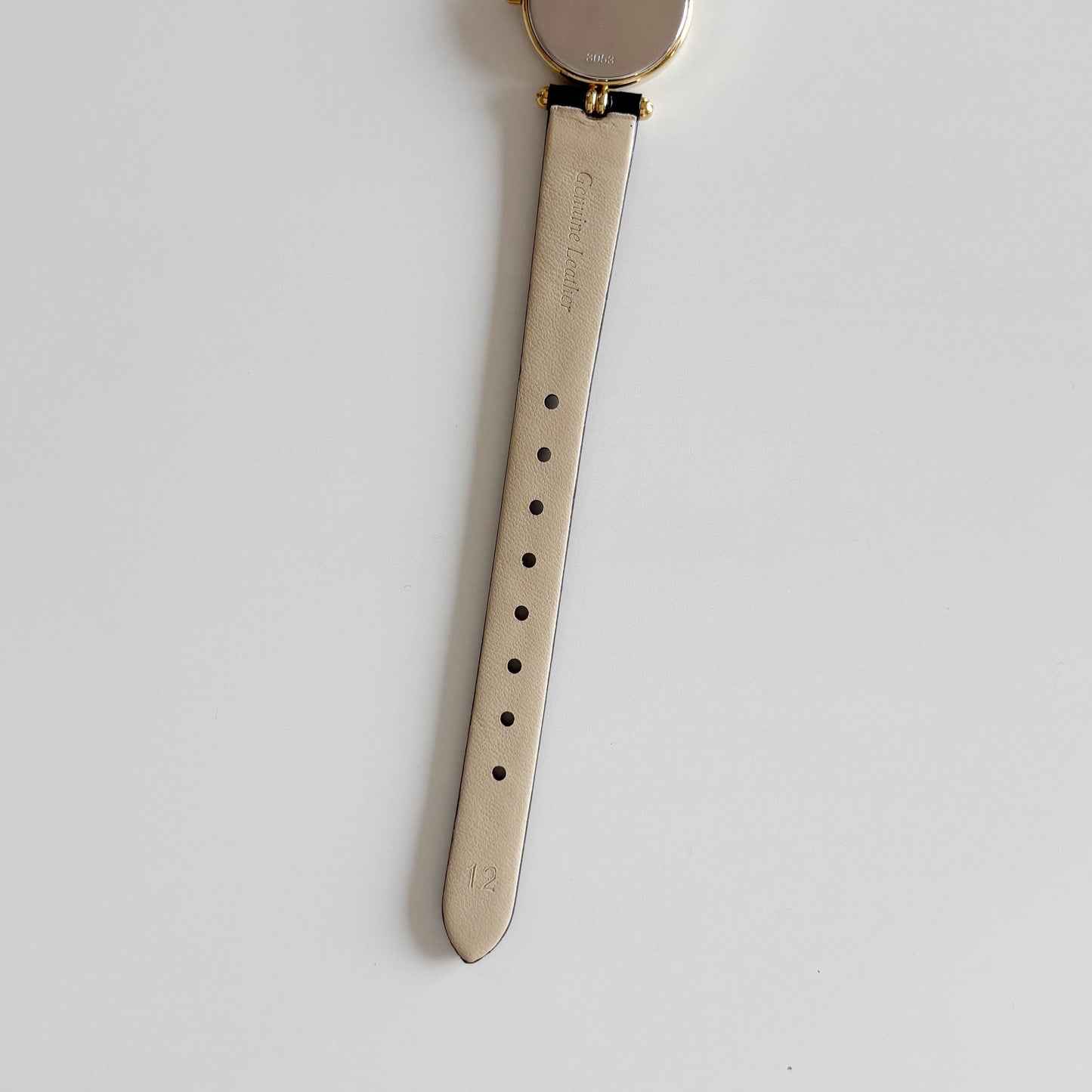 Dior 1990s Seashell Dial Gold Plated Watch