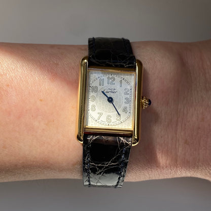 Cartier 1990s Must de Tank Watch