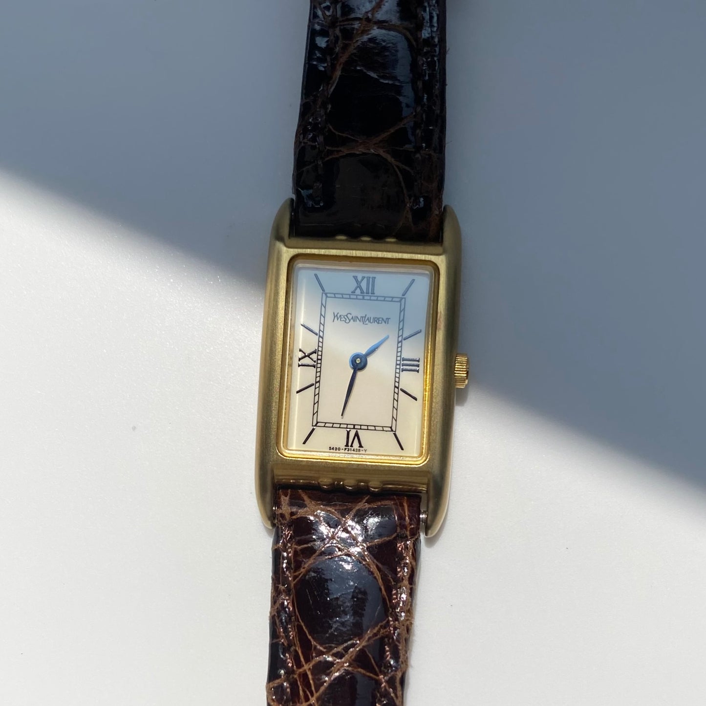 Yves Saint Laurent 1990s Tank Watch