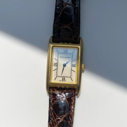 Yves Saint Laurent 1990s Tank Watch