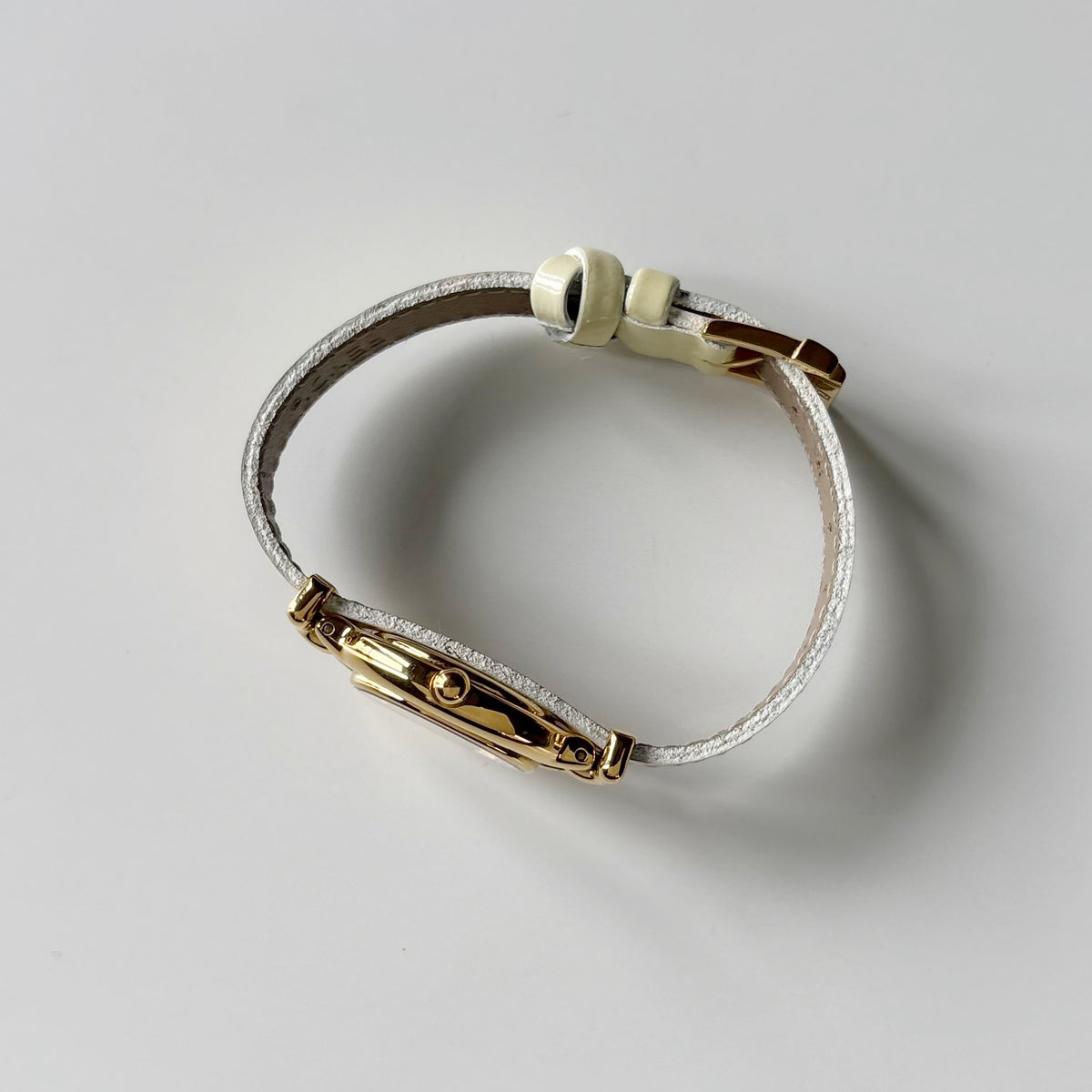 Fendi 1990s Interchangeable Strap Gold-Plated Watch with 9 Straps and Case