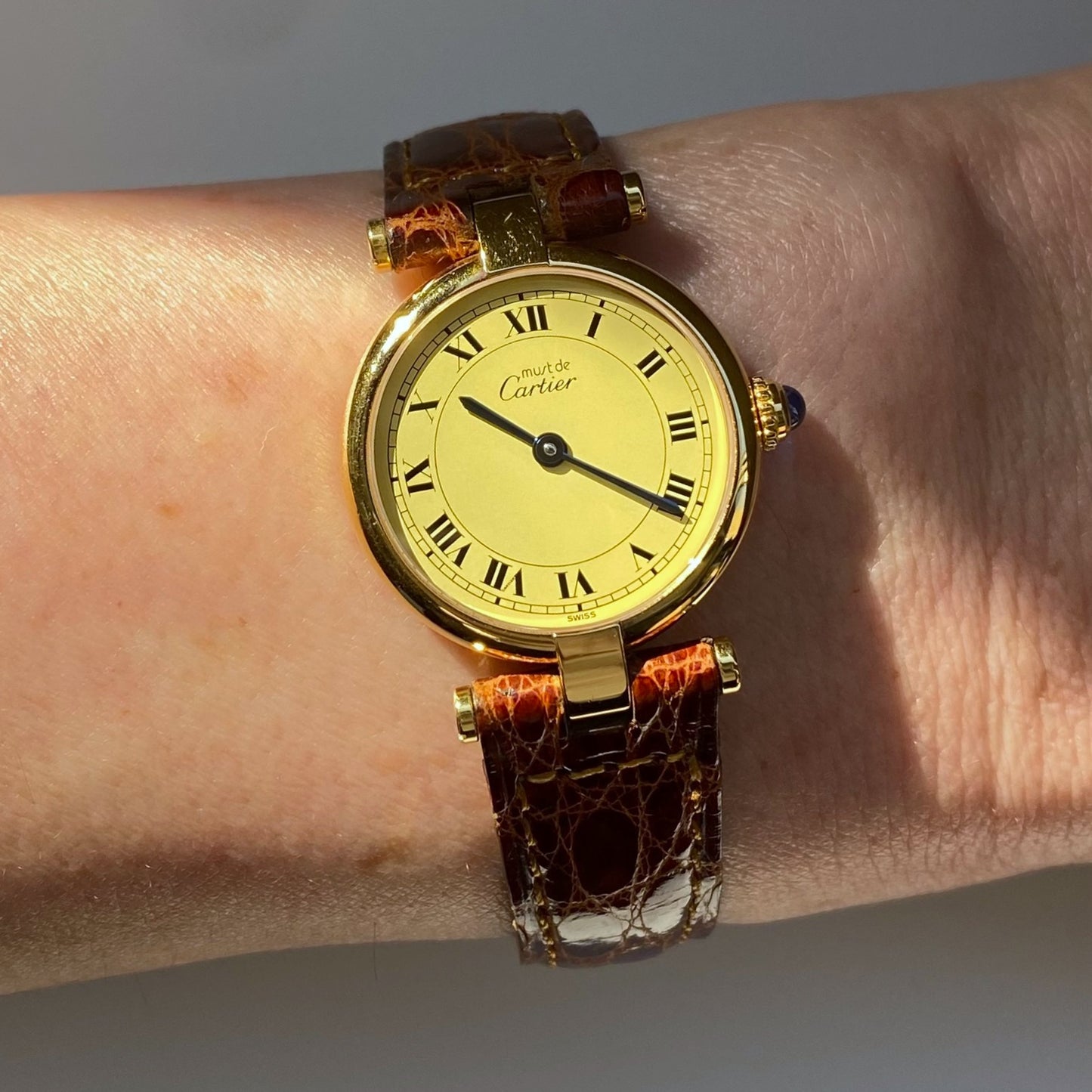 Cartier 1990s Must de Vendôme Watch SM