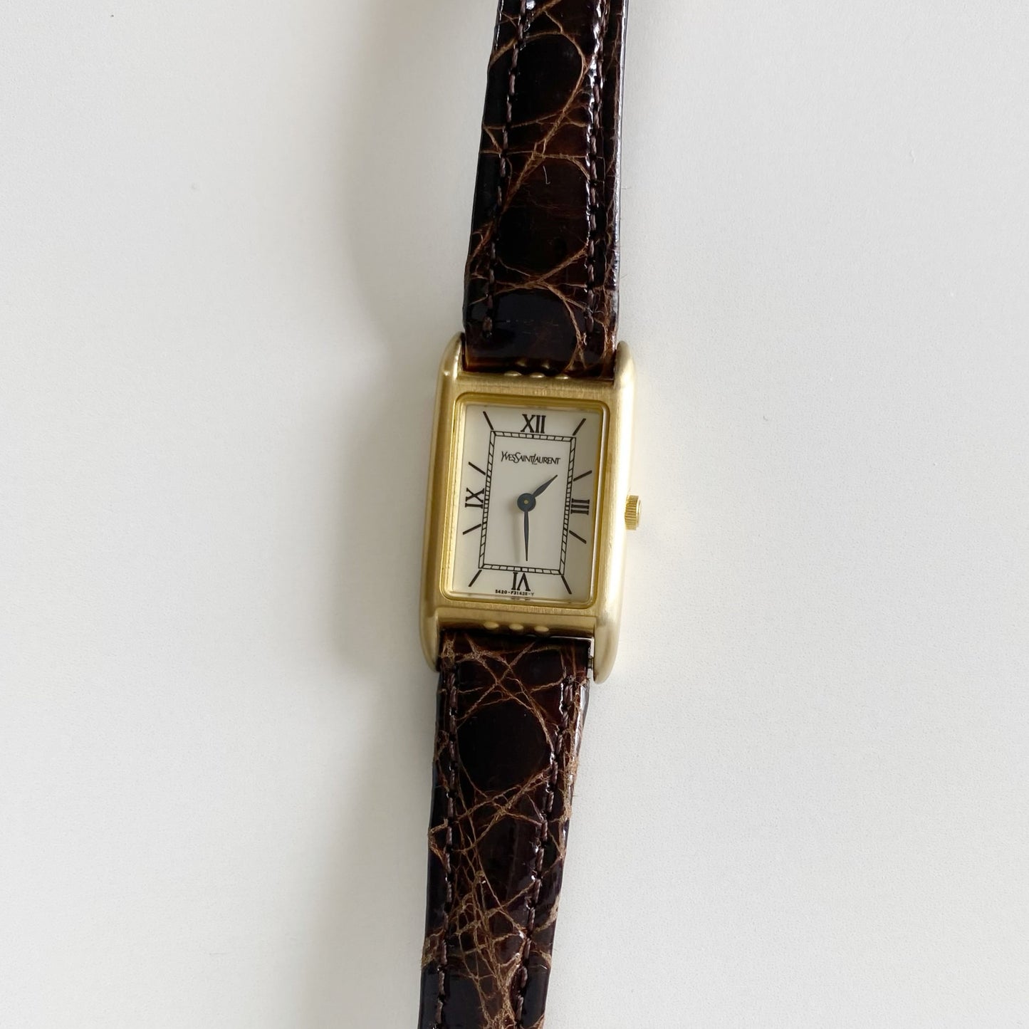 Yves Saint Laurent 1990s Tank Watch