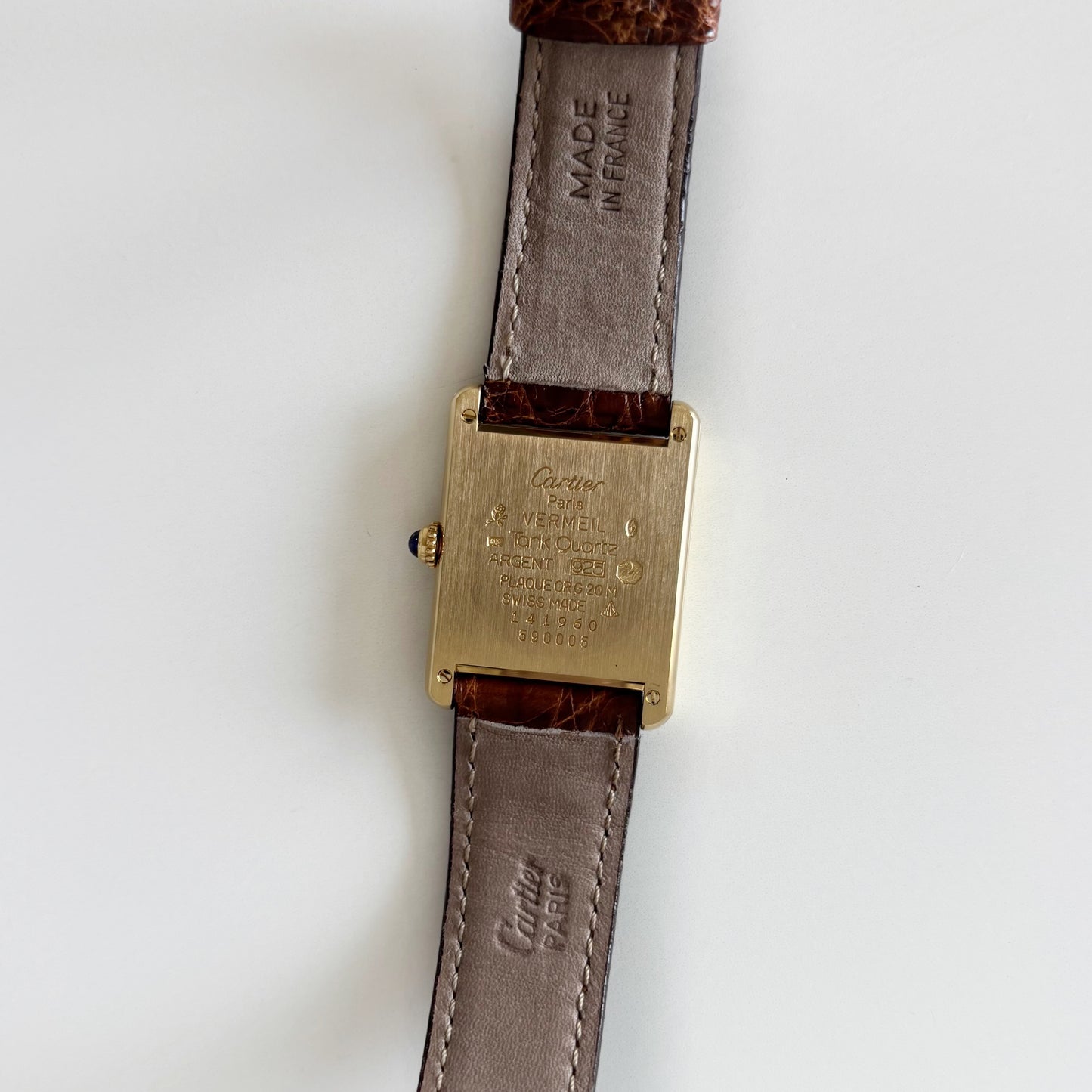 Cartier 1994 Must de Tank Watch (LM)