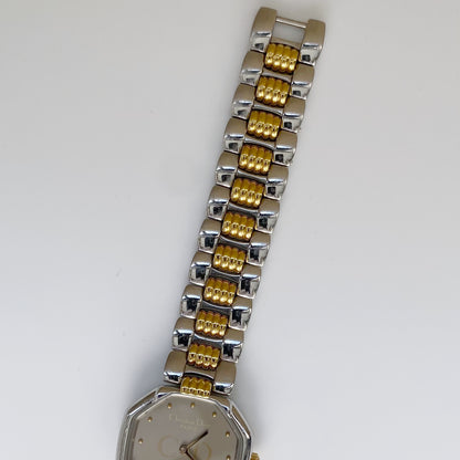 Dior 1990s Octagon Date Two Tone Watch