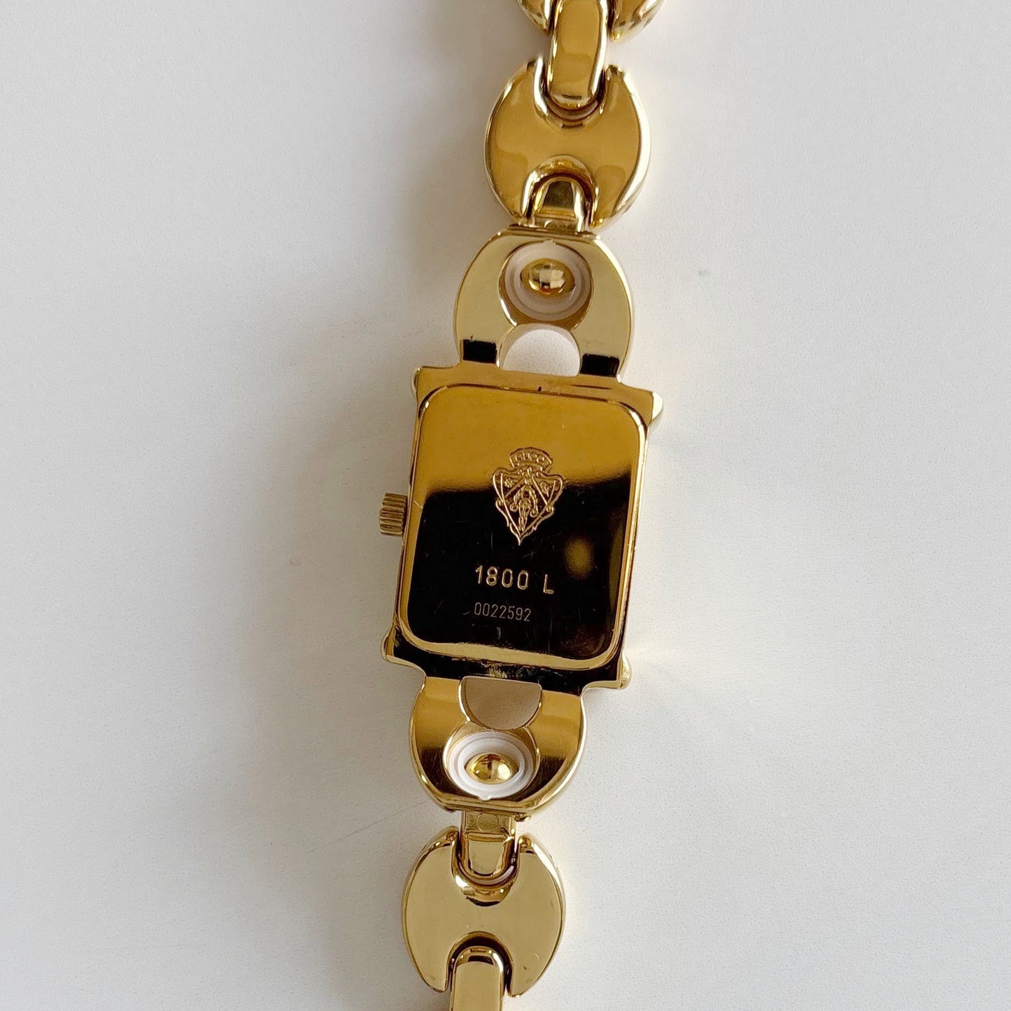 Gucci 1990s Interchangeable Strap Gold Plated Watch