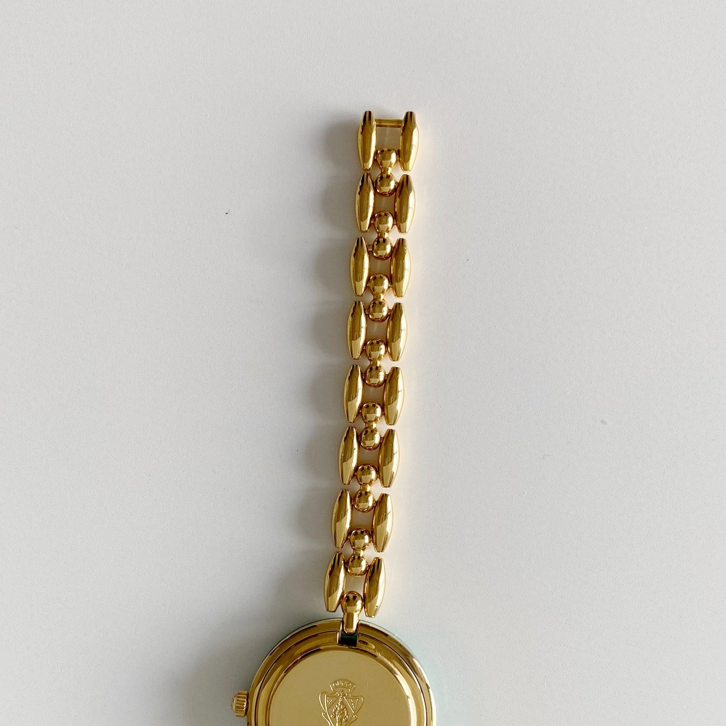 Gucci 1990s Interchangeable Bezel Gold Plated Watch with 6 bezels, case (160mm)