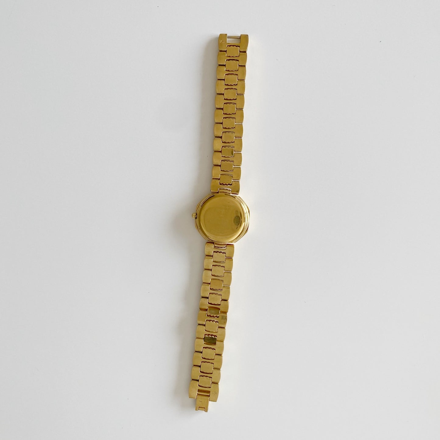 Dior 1990s Octagon Gold Plated Watch