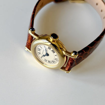 Cartier 1990s Mini Diabolo 18K Watch
