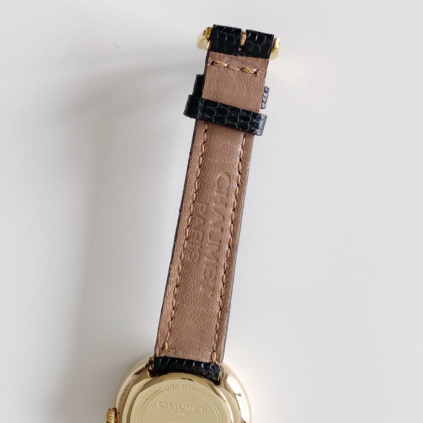 Chaumet 1980s 18K solid gold watch