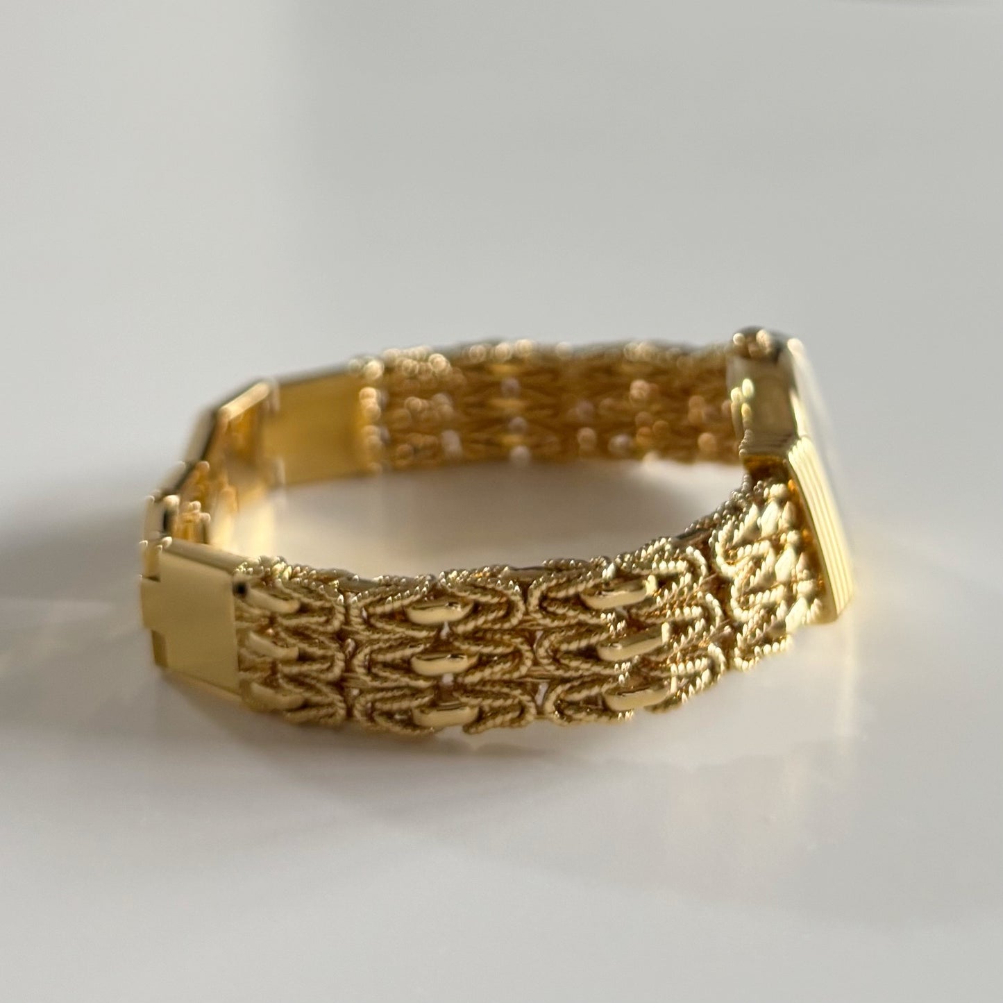 Dior 1990s Oval Dial Gold Plated Watch