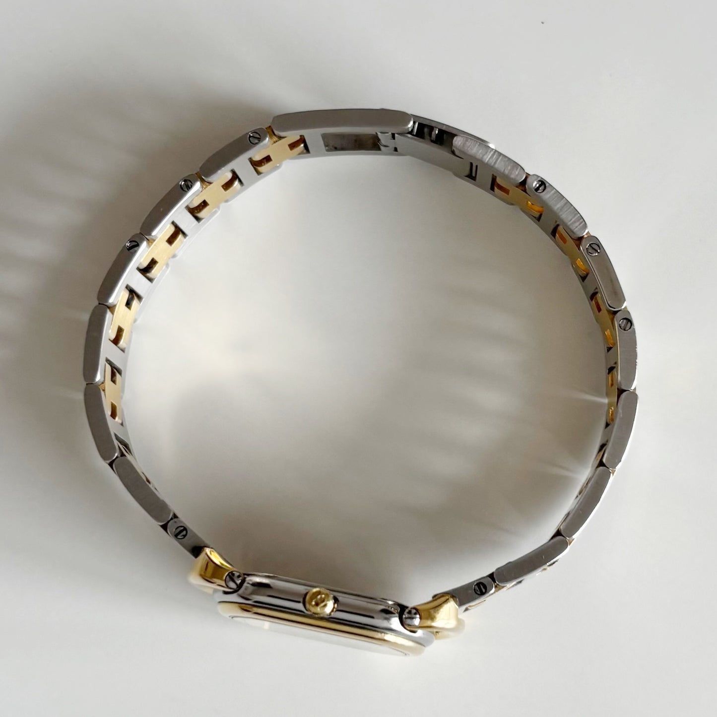 Hermes 1990s Rallye Two Tone Watch