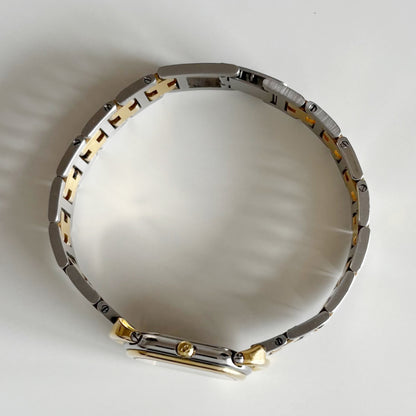 Hermes 1990s Rallye Two Tone Watch