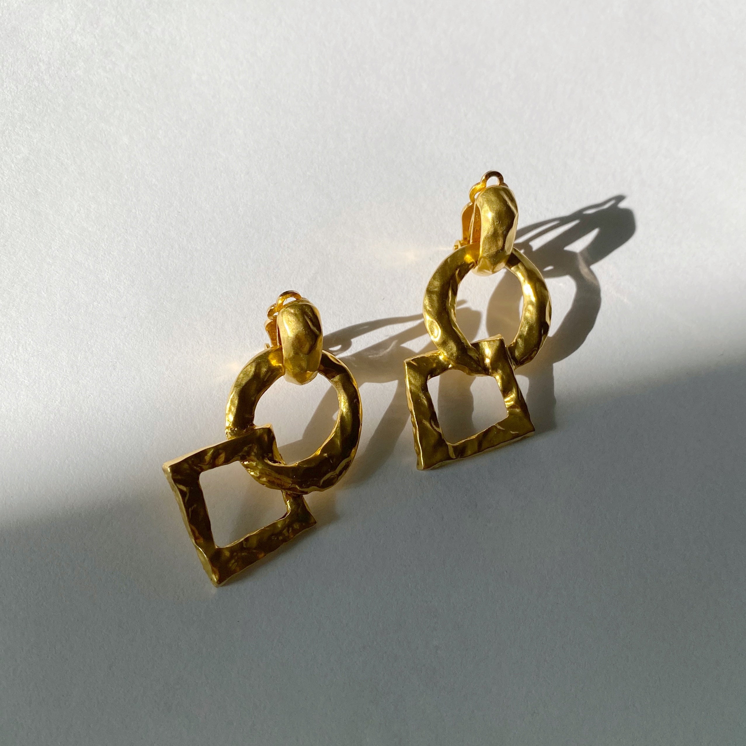 90s gold sale earrings